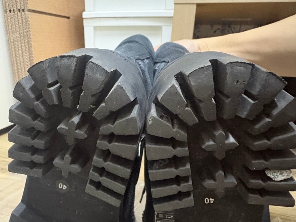 [40] 발렌시아가 컴뱃 스트라이크 20mm 부츠 블랙 팝니다 상품이미지8