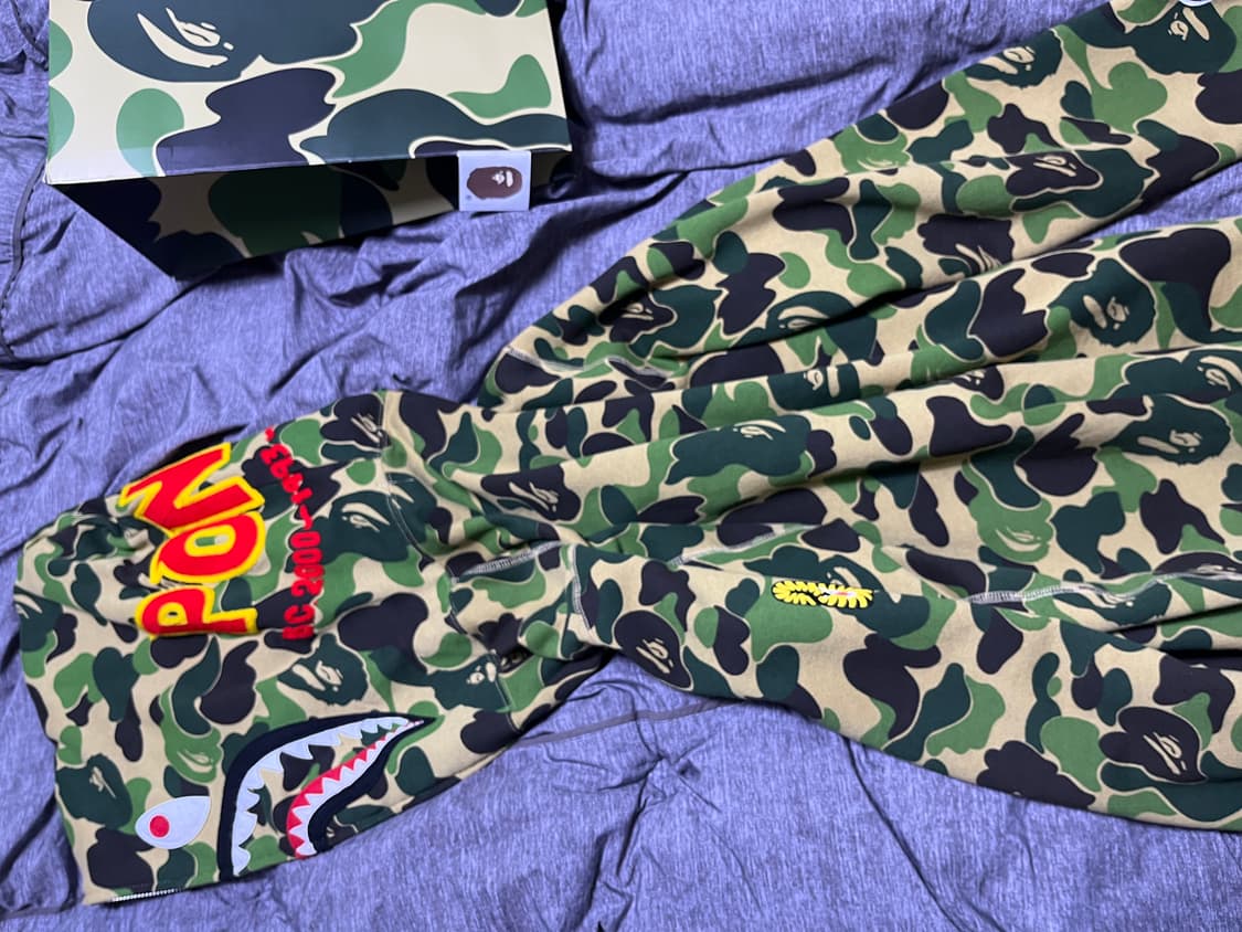 베이프 abc 후드집업 상품이미지2