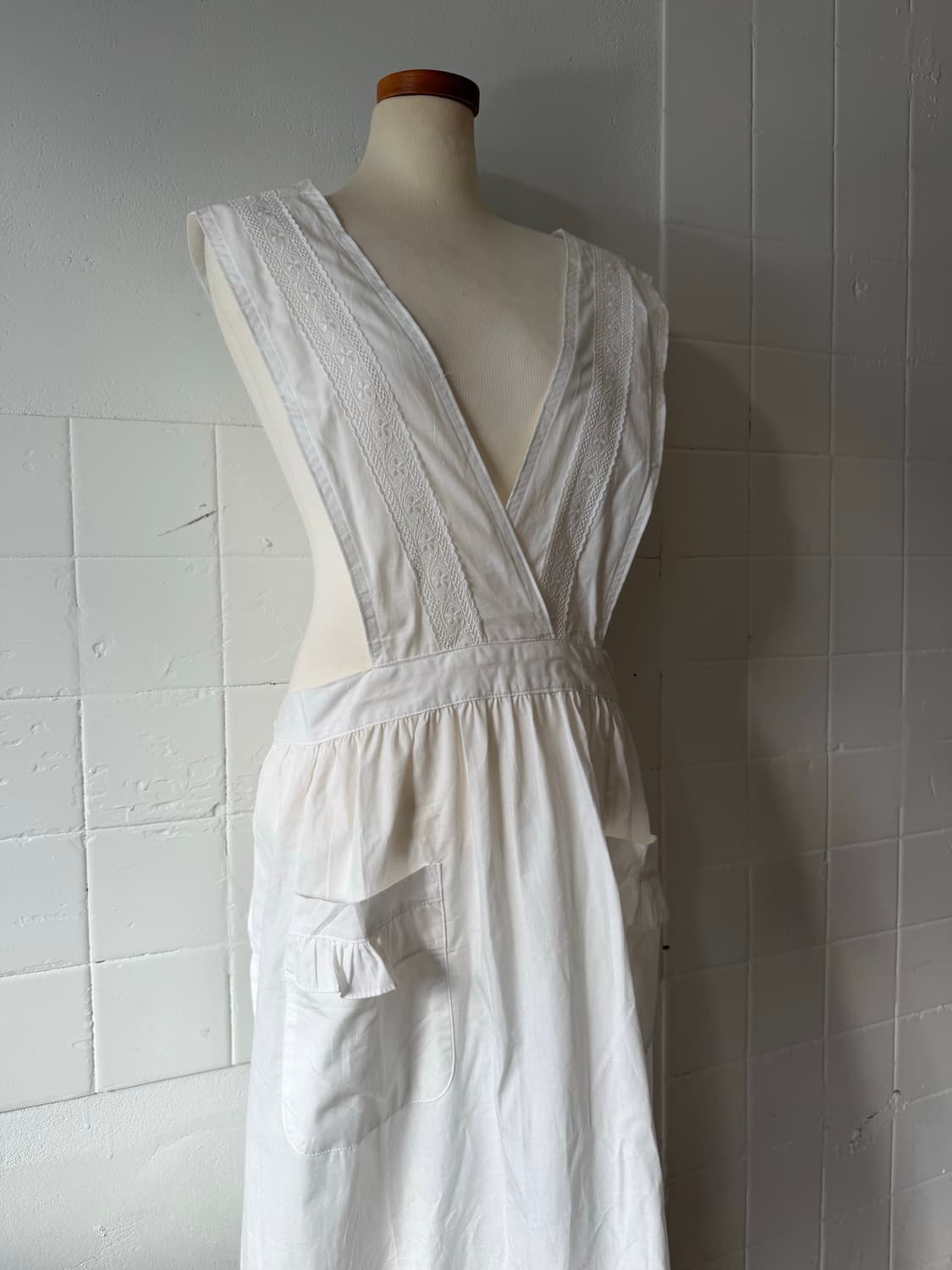 Vintage Lace Pinafore Apron 상품이미지4