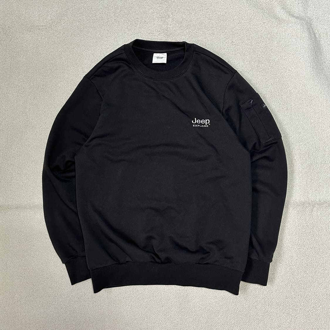 지프 어드벤쳐 포켓 맨투맨 상품이미지2