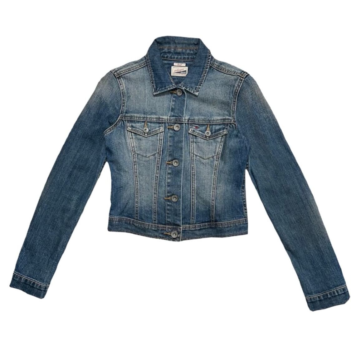 타미힐피거 데님 크롭 자켓 S 상품이미지1