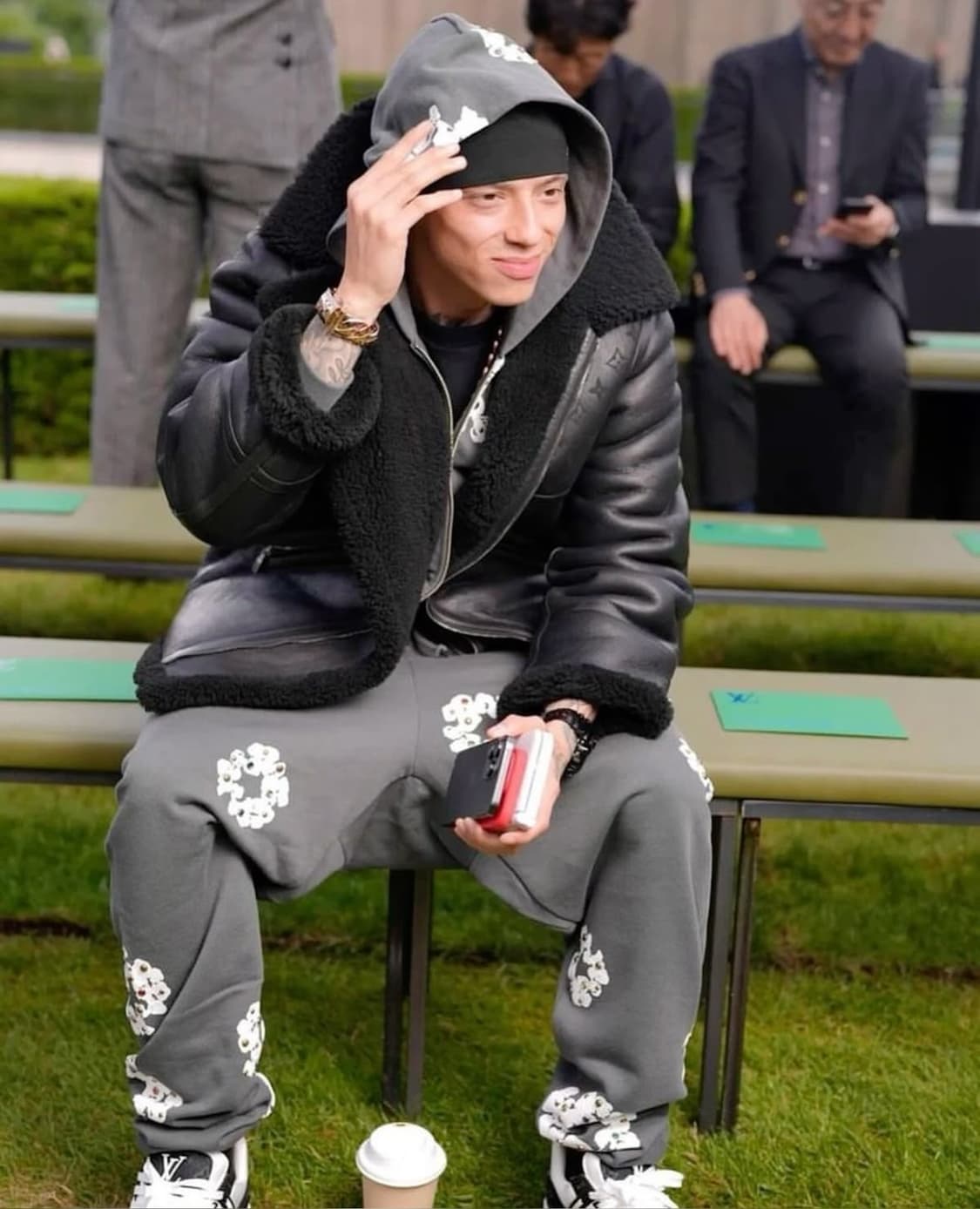 데님 티어스 스웻팬츠 상품이미지2