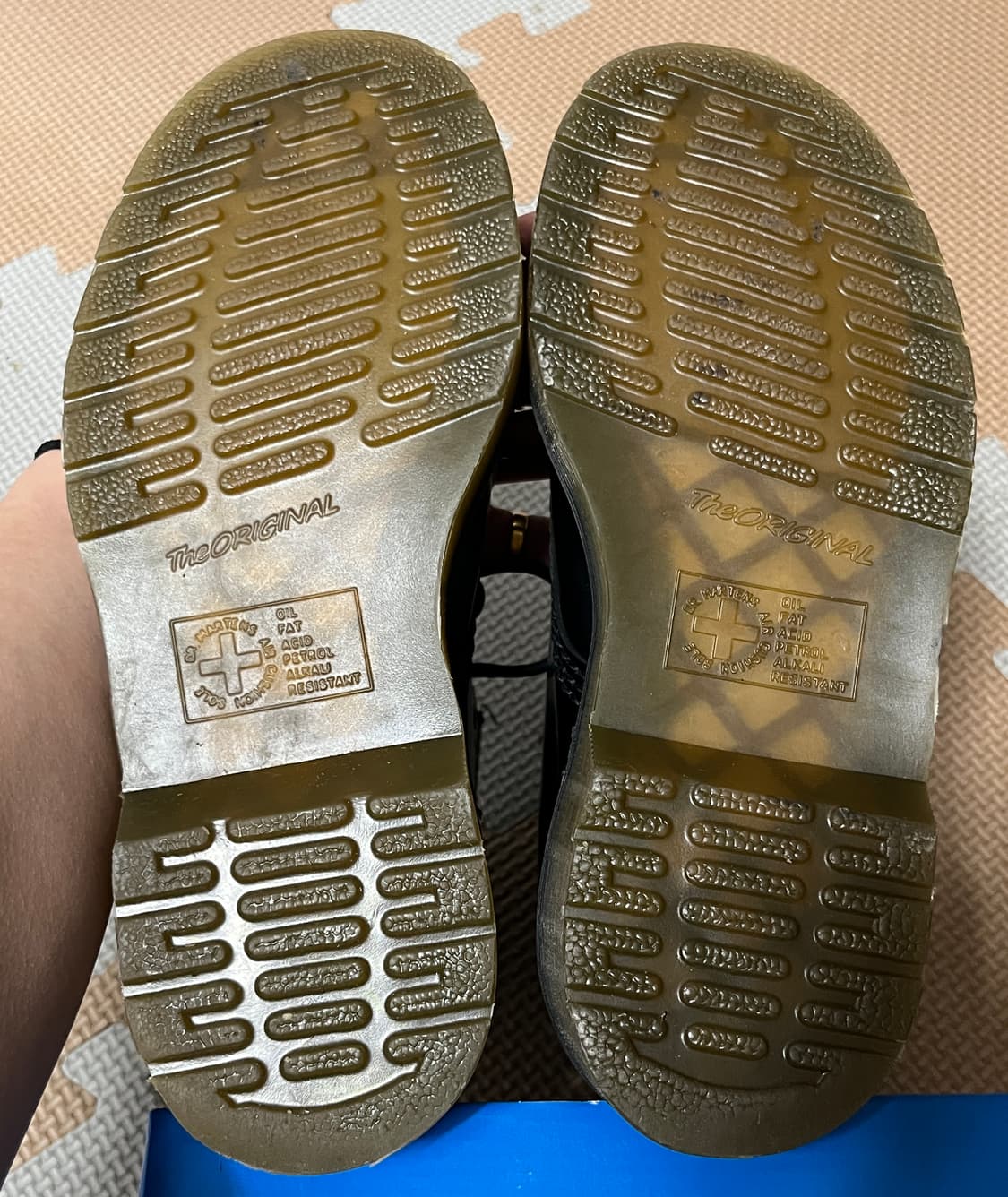 닥터마틴 10064 블랙 6홀 워커 부츠 230 상품이미지6