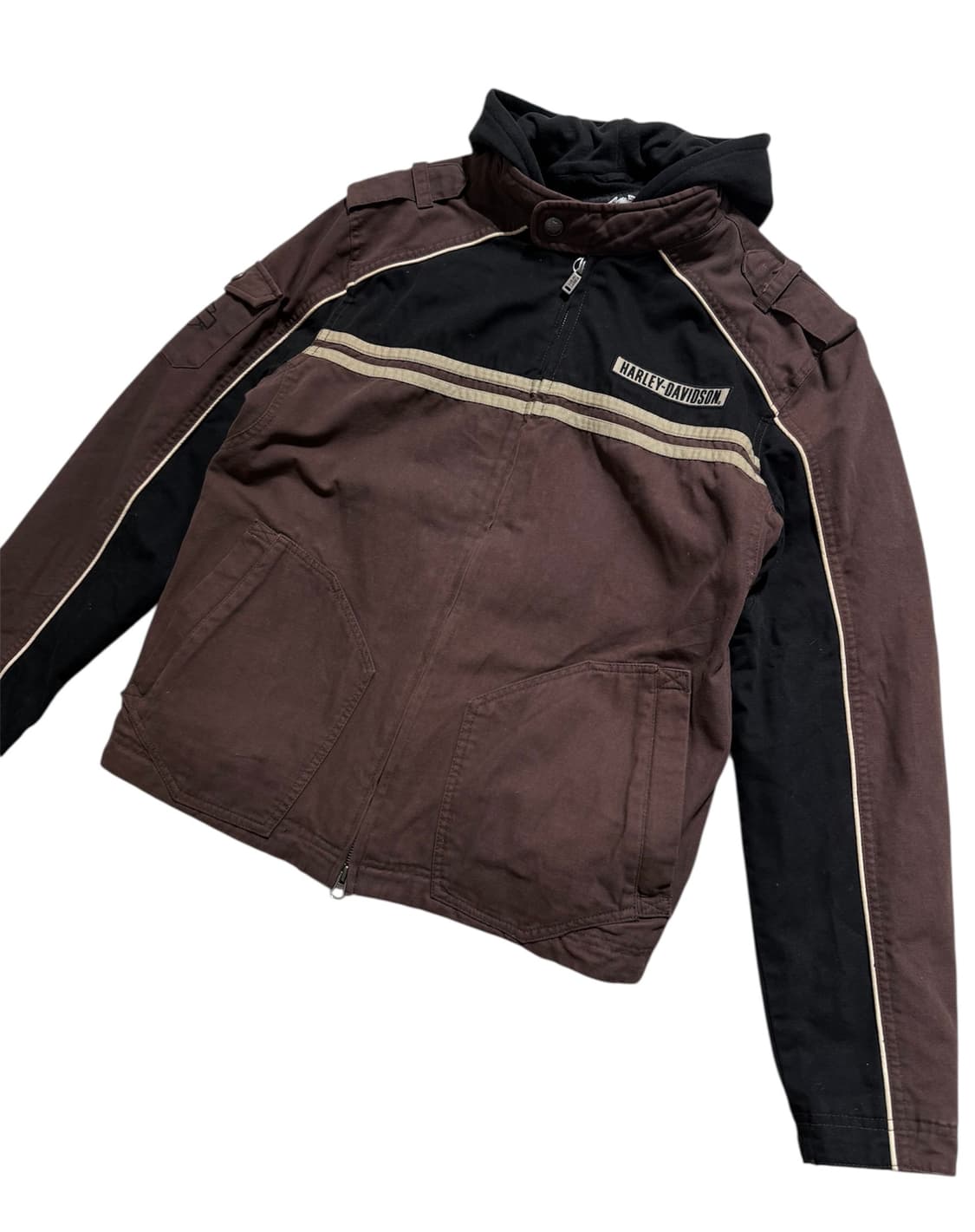 할리데이비슨 모터사이클 레이싱 후드 자켓 상품이미지5