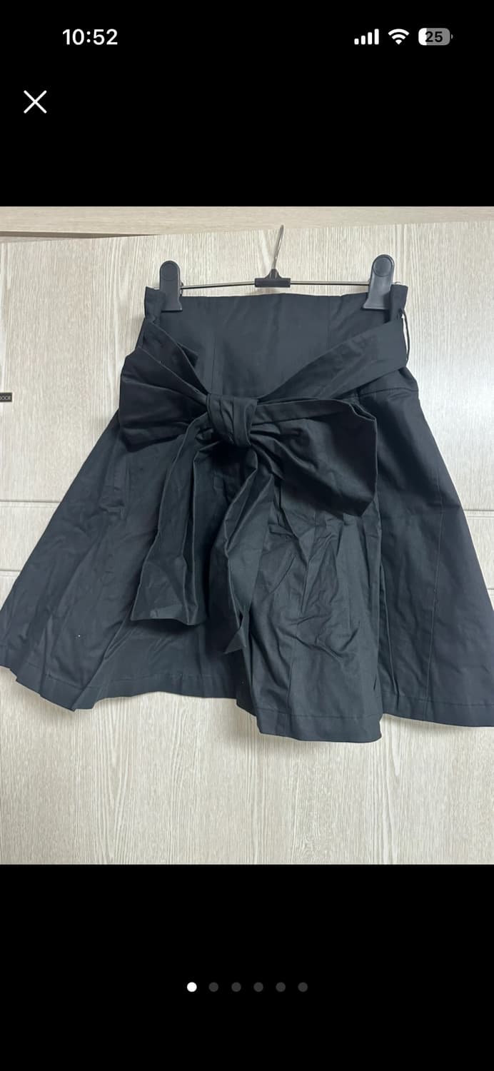 JIAKIM 브랜드의 블랙 리본 스커트 상품이미지1