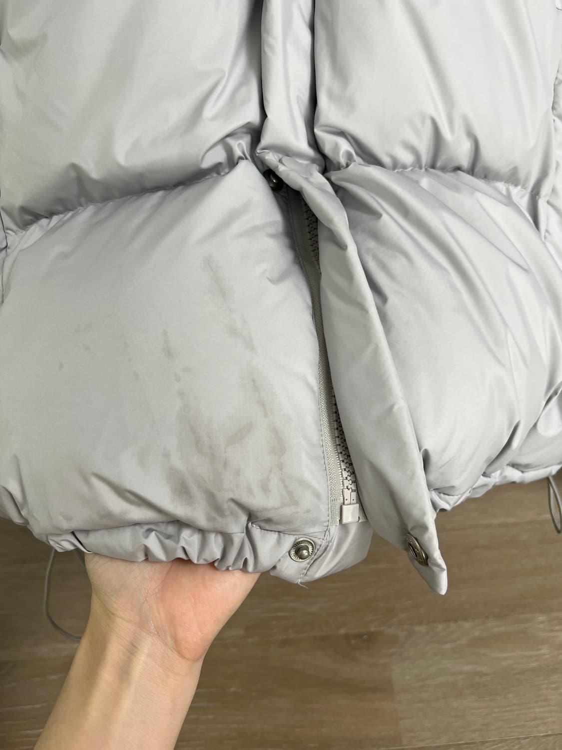 블랙모먼트 푸퍼 패딩 그레이 M 남여공용 상품이미지5