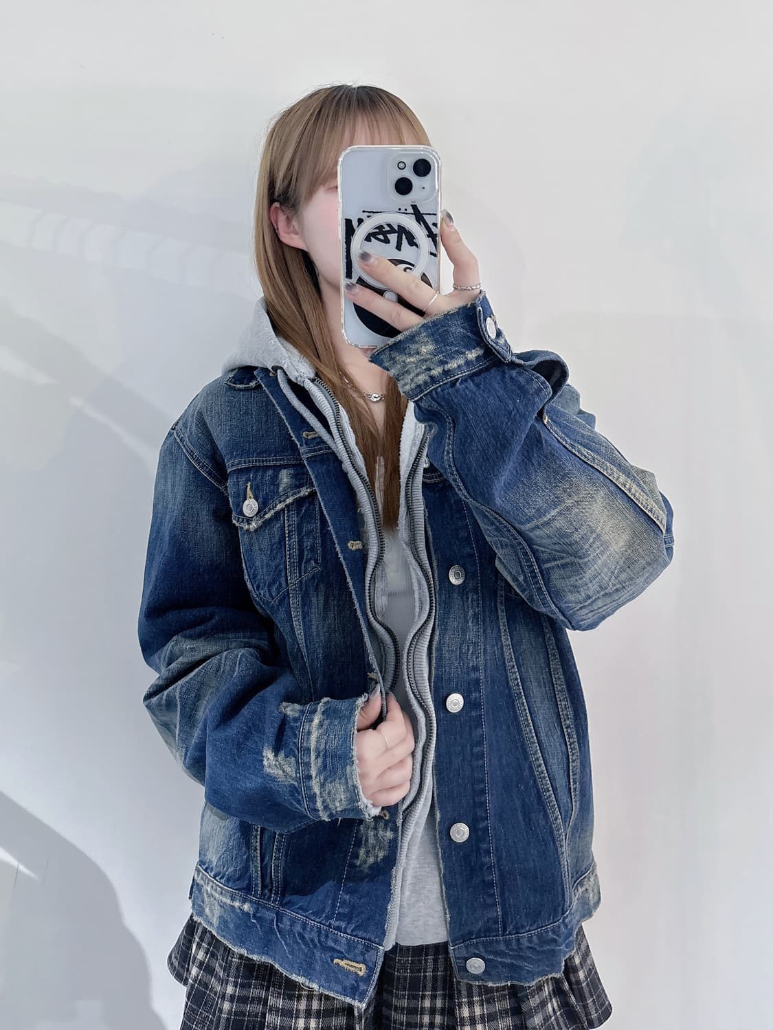 리바이스 데님 워싱 청자켓 상품이미지2