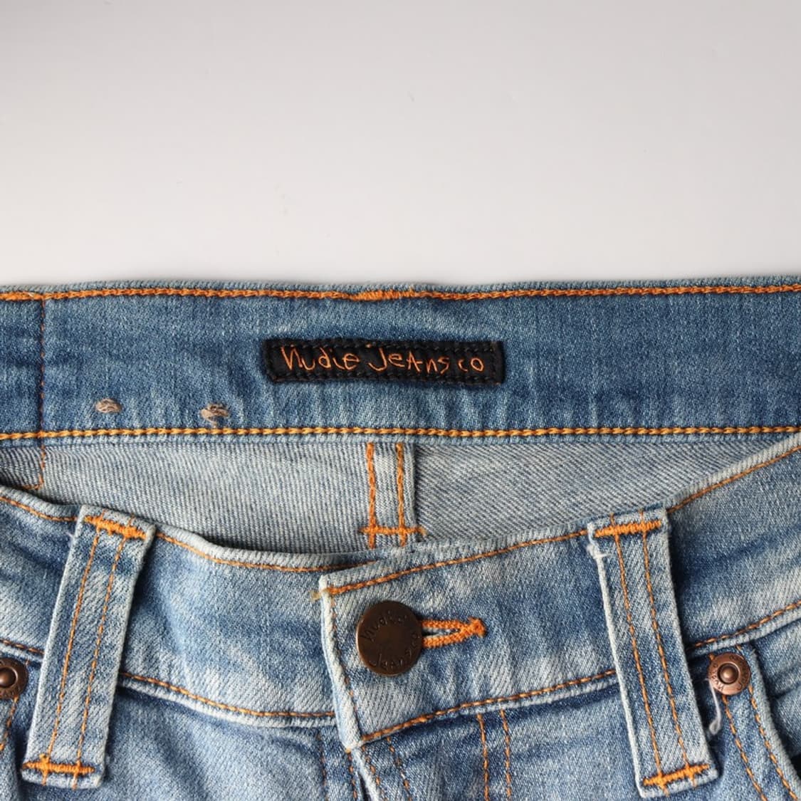 누디진 타이트 롱존 오가닉 스트레치 스키니 데님 상품이미지6