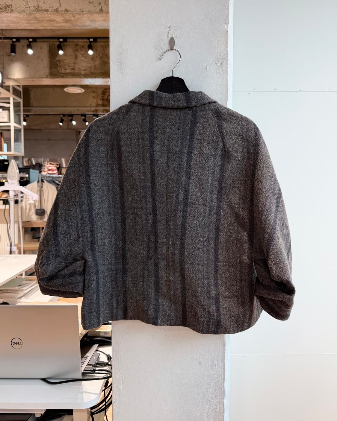 마르니 차콜 크롭 울 자켓  상품이미지7