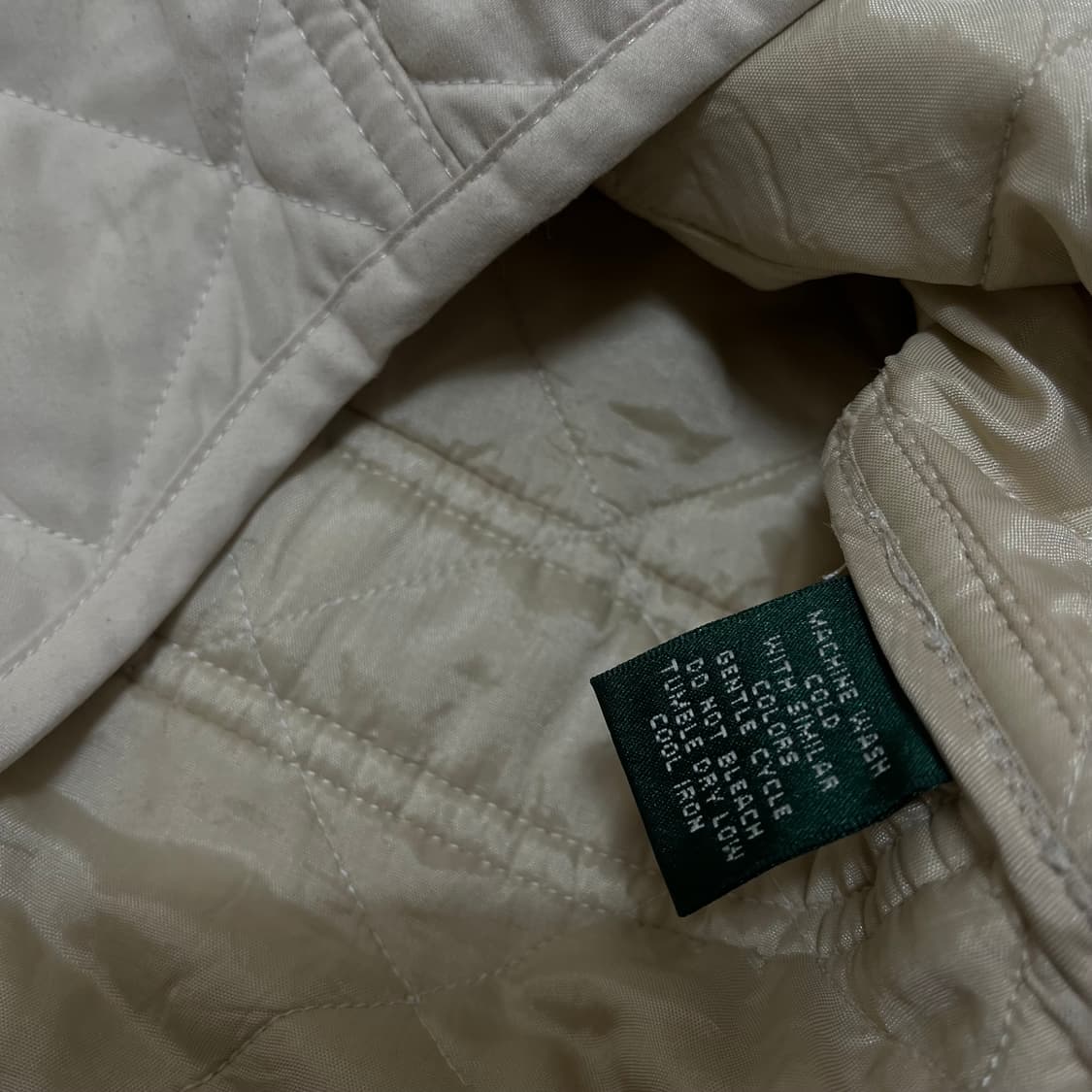 폴로 랄프로렌 여성 퀼팅 자켓 XS 상품이미지6