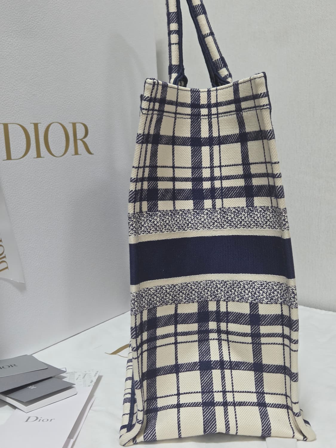 [한정판] 디올 북 토트 백 L Size 상품이미지5