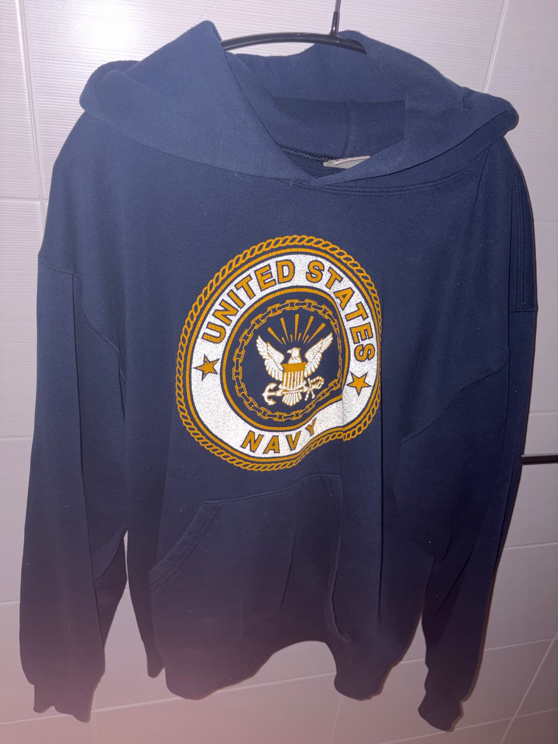 US NAVY 후드티 미군 해군 USA제 상품이미지3