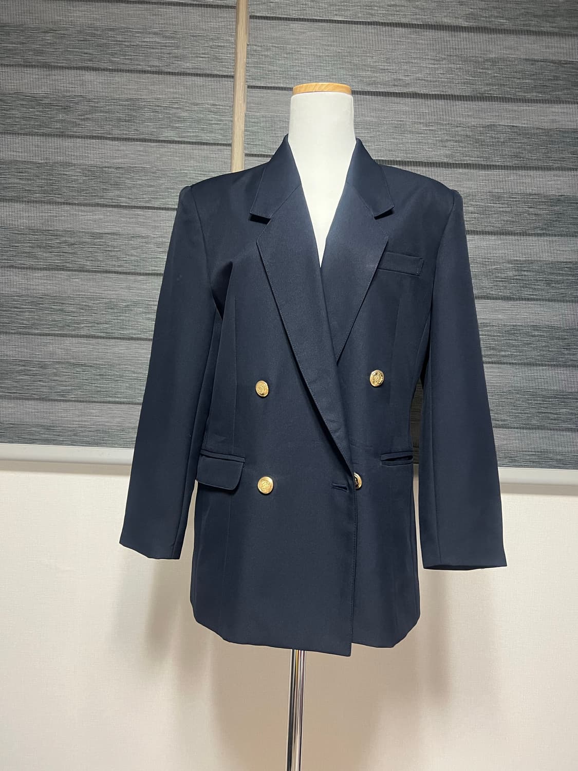 네이비 금장 자켓 상품이미지1