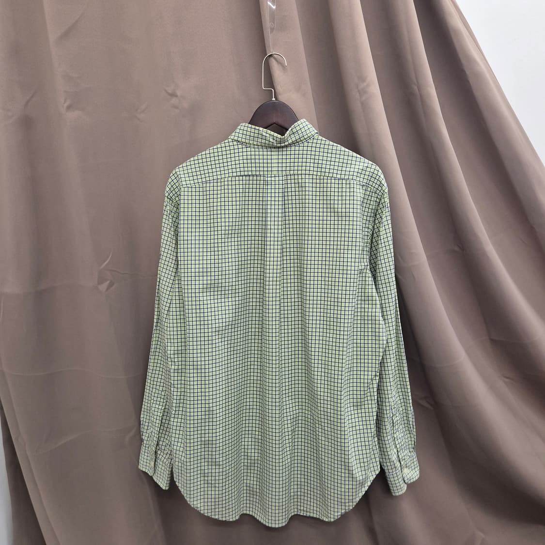 폴로 랄프로렌 클래식핏 체크 셔츠 L 상품이미지4