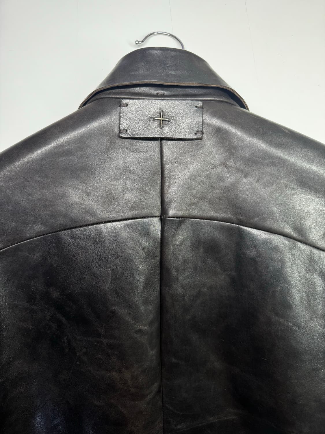 m.a+ Trucker Leather Jacket 상품이미지2