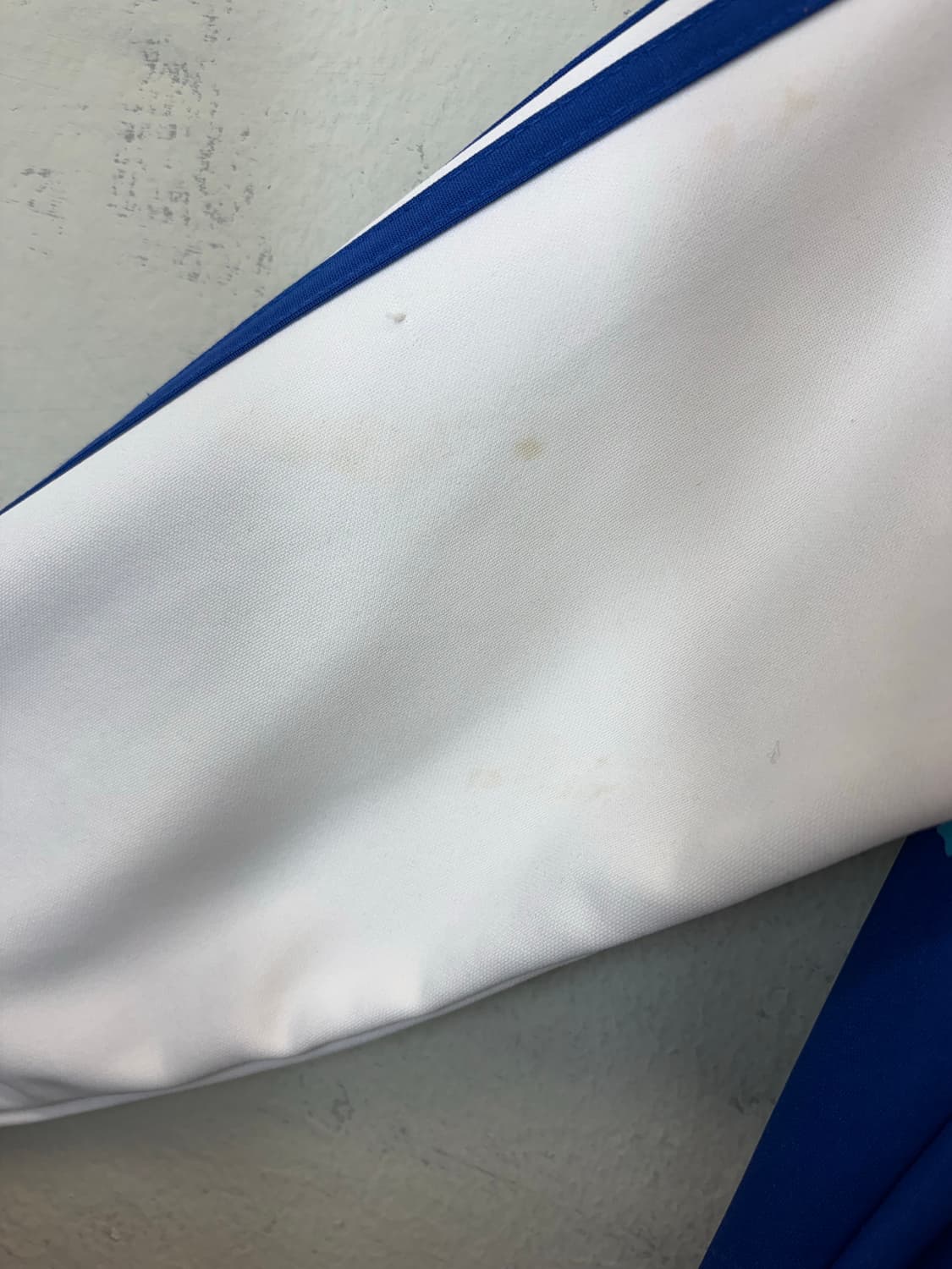 아디다스 빈티지 브라질 트랙탑 화이트 져지 상품이미지9