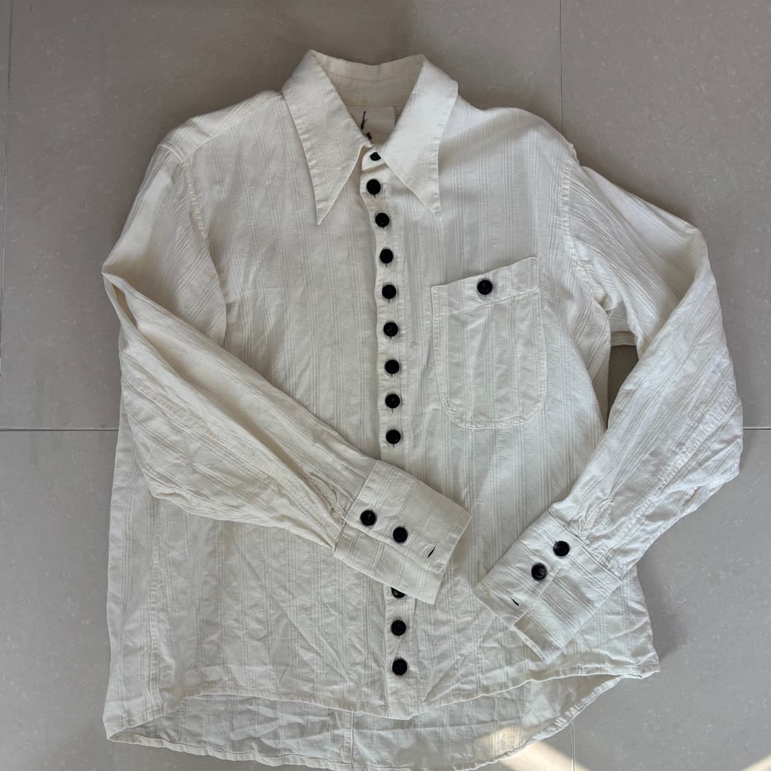 John Alexander Skelton 존 알렉산더 스켈톤 린넨 셔츠 상품이미지1