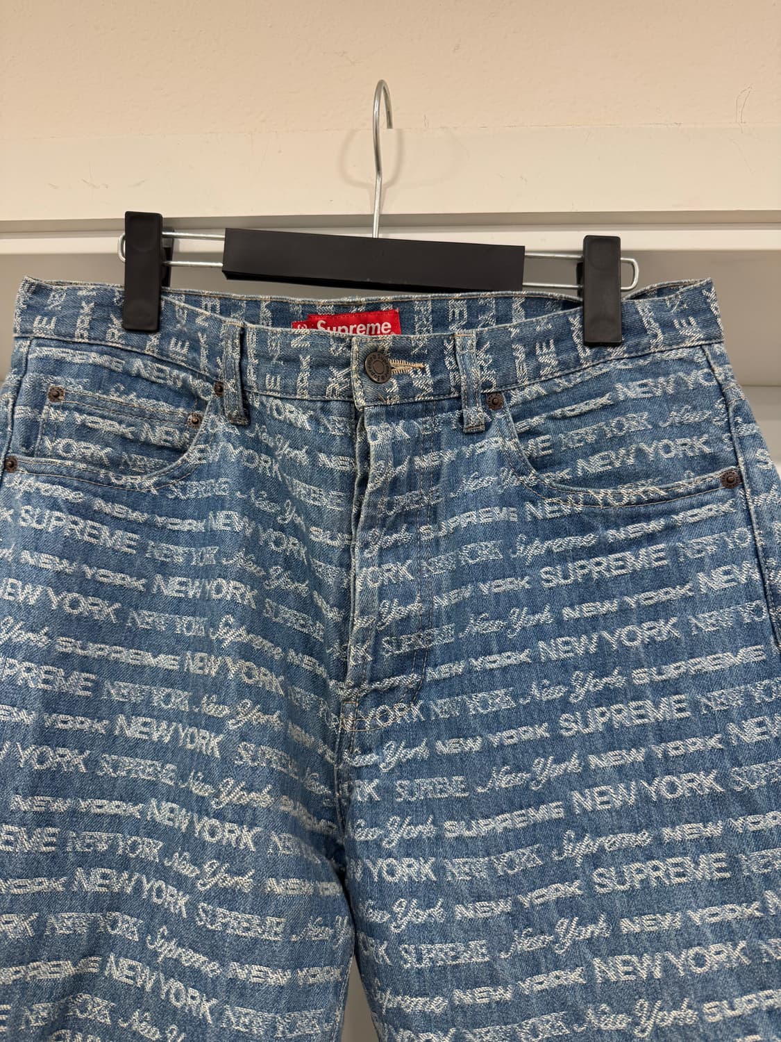 슈프림 뉴욕 프린트 데님 (30사이즈) 상품이미지2