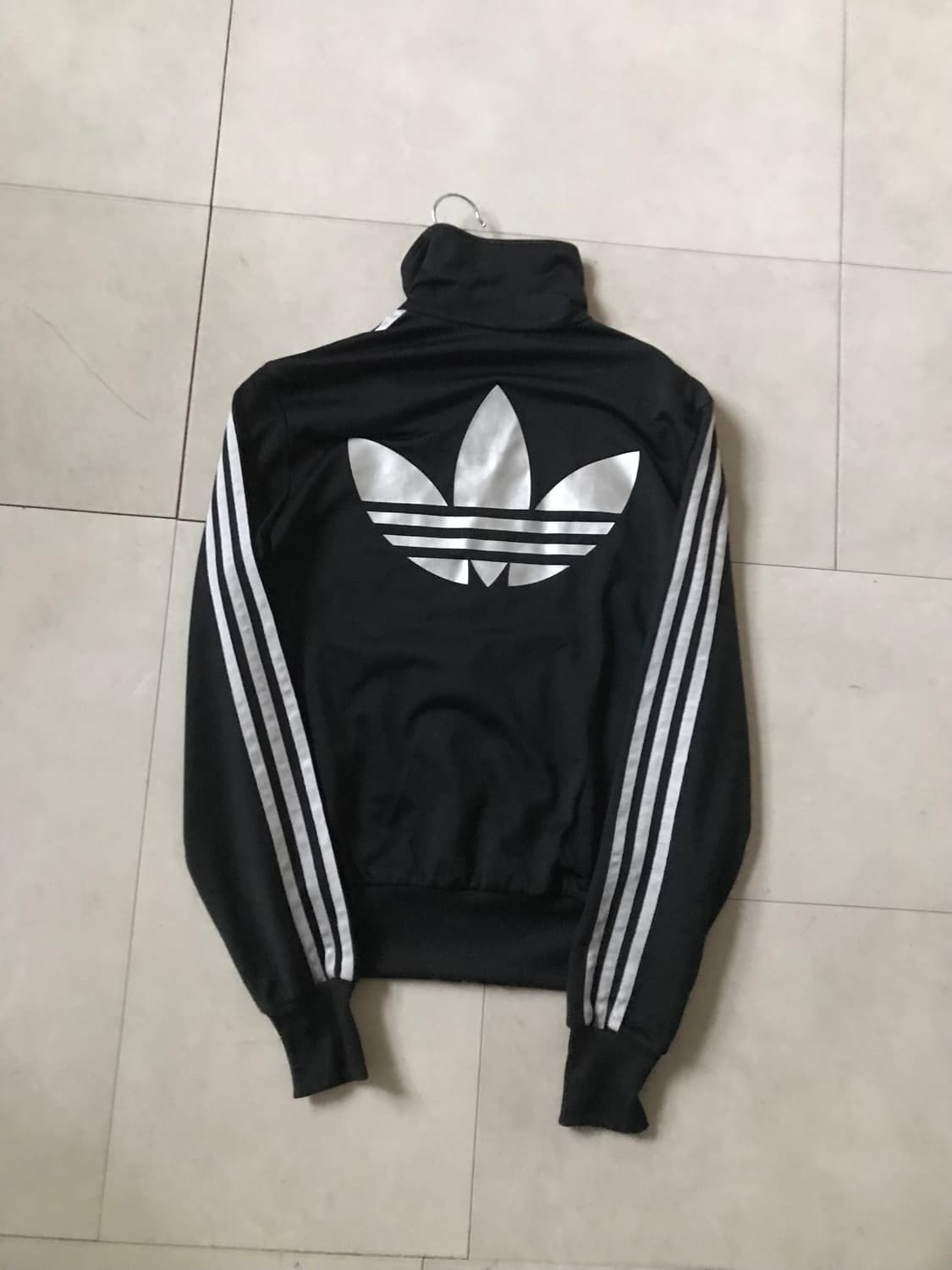 아디다스 블랙 실버 딱붙핏 져지 상품이미지10