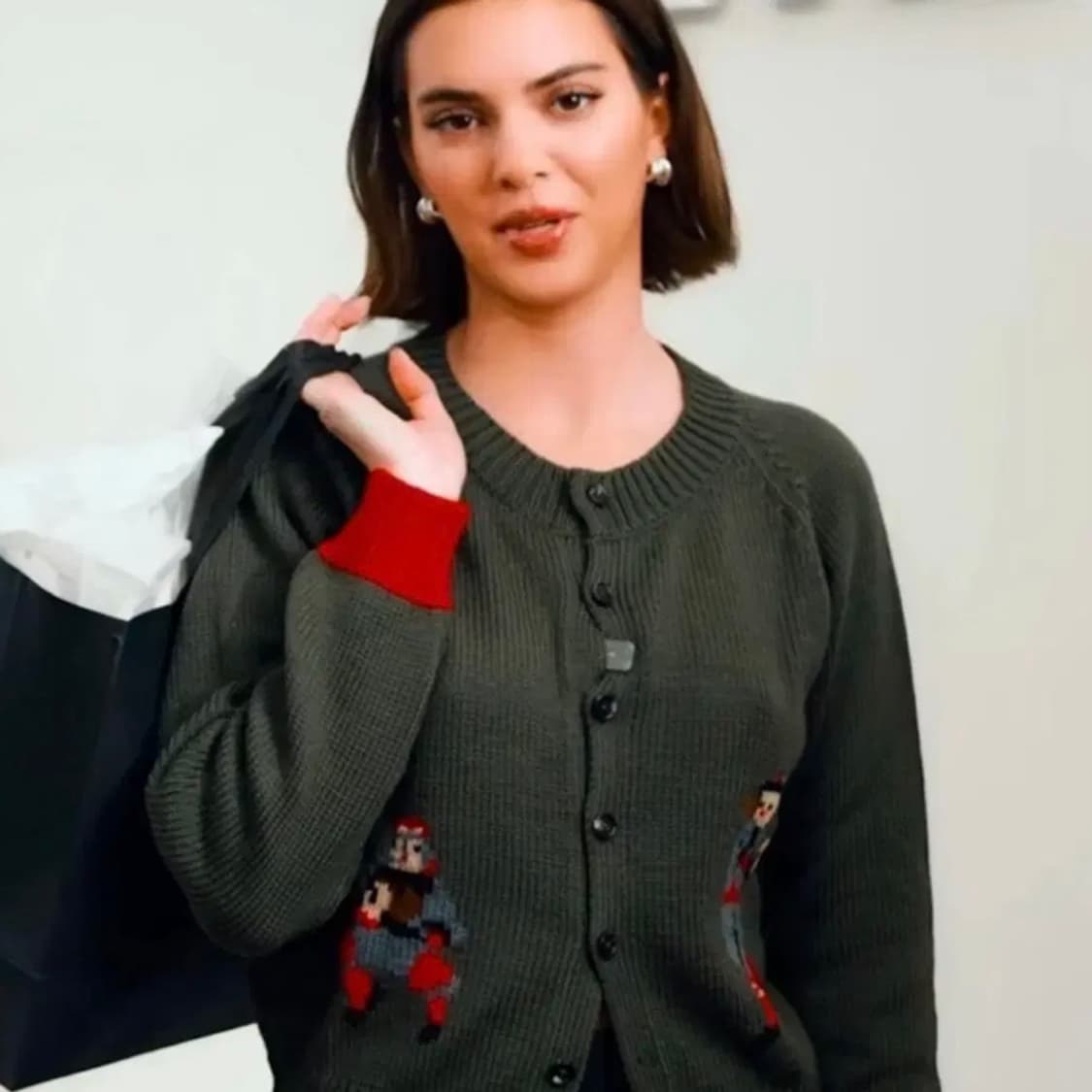 Bode 보디 켄달제너 가디건 M 상품이미지3