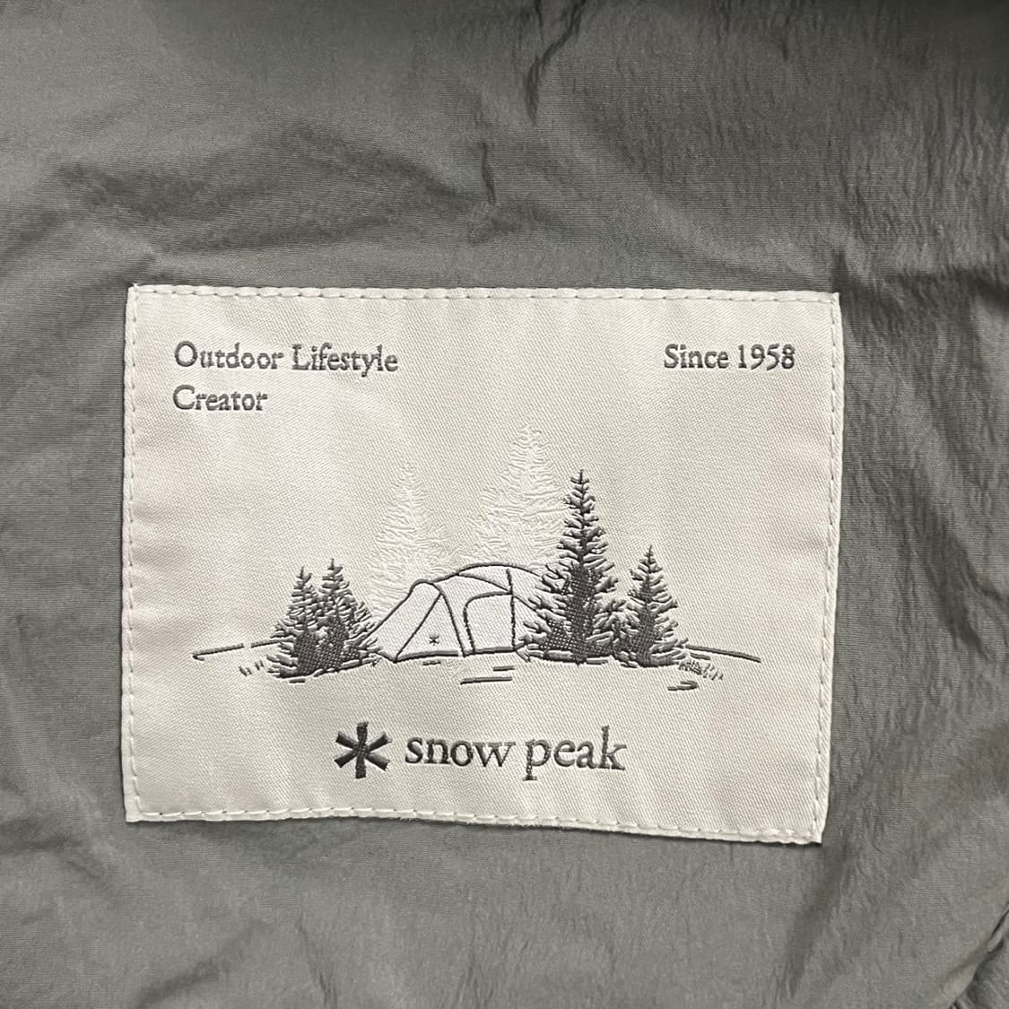 [정품/85,S] 스노우피크 반팔 바람막이 b8 상품이미지6