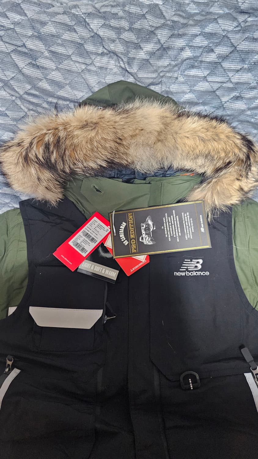 [한정판정품!새제품!초급처!]뉴발란스 카메라맨 프로 에디션 개파카 야상 상품이미지5