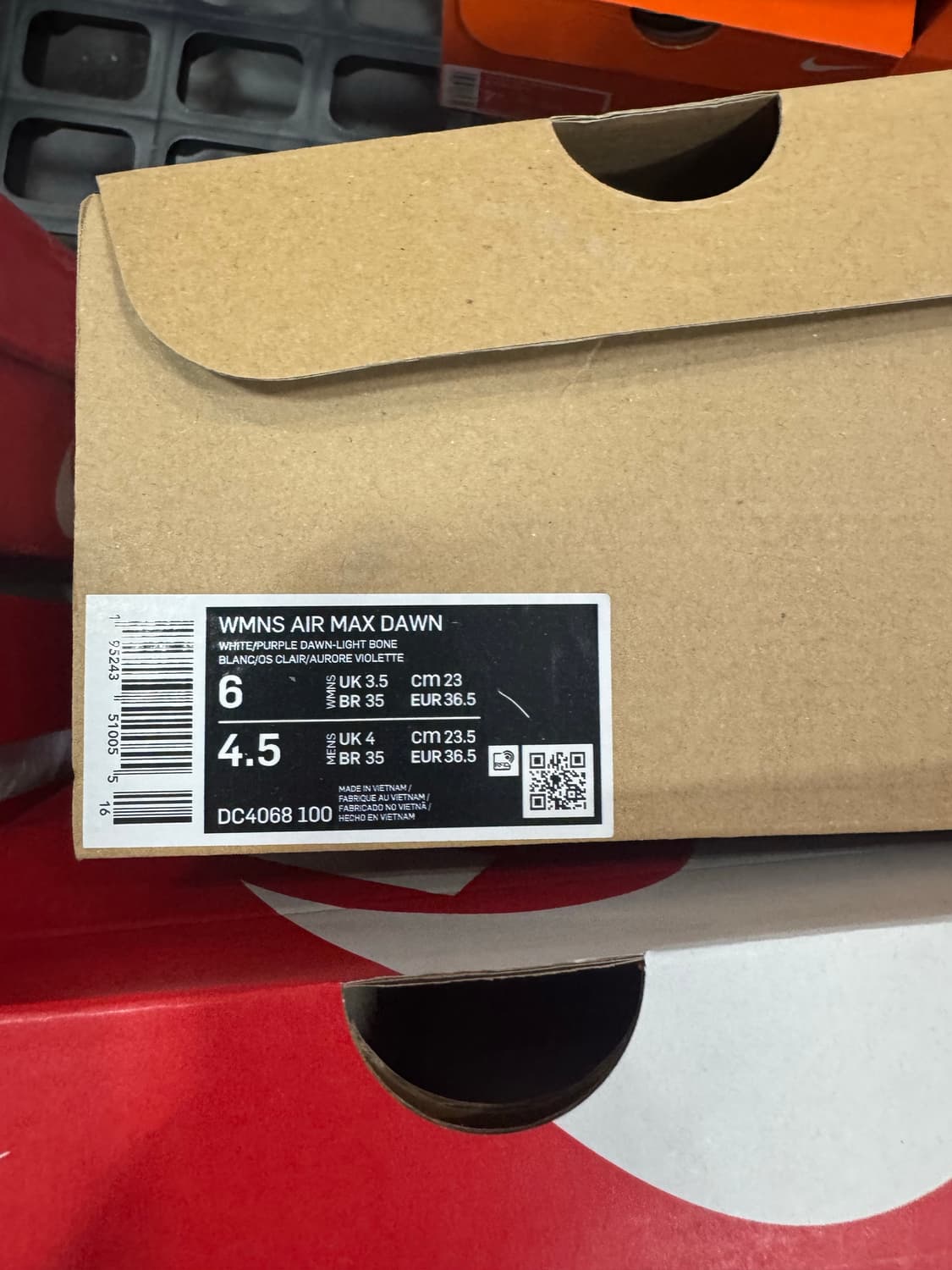 나이키 여자 운동화 에어맥스 던 라벤더 상품이미지4