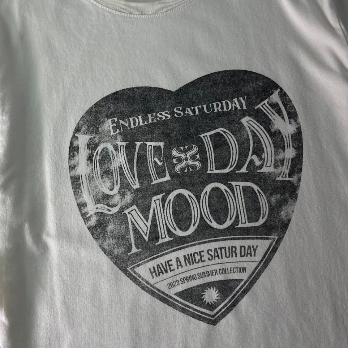 100 세터 그래픽 반팔 티셔츠 상품이미지2