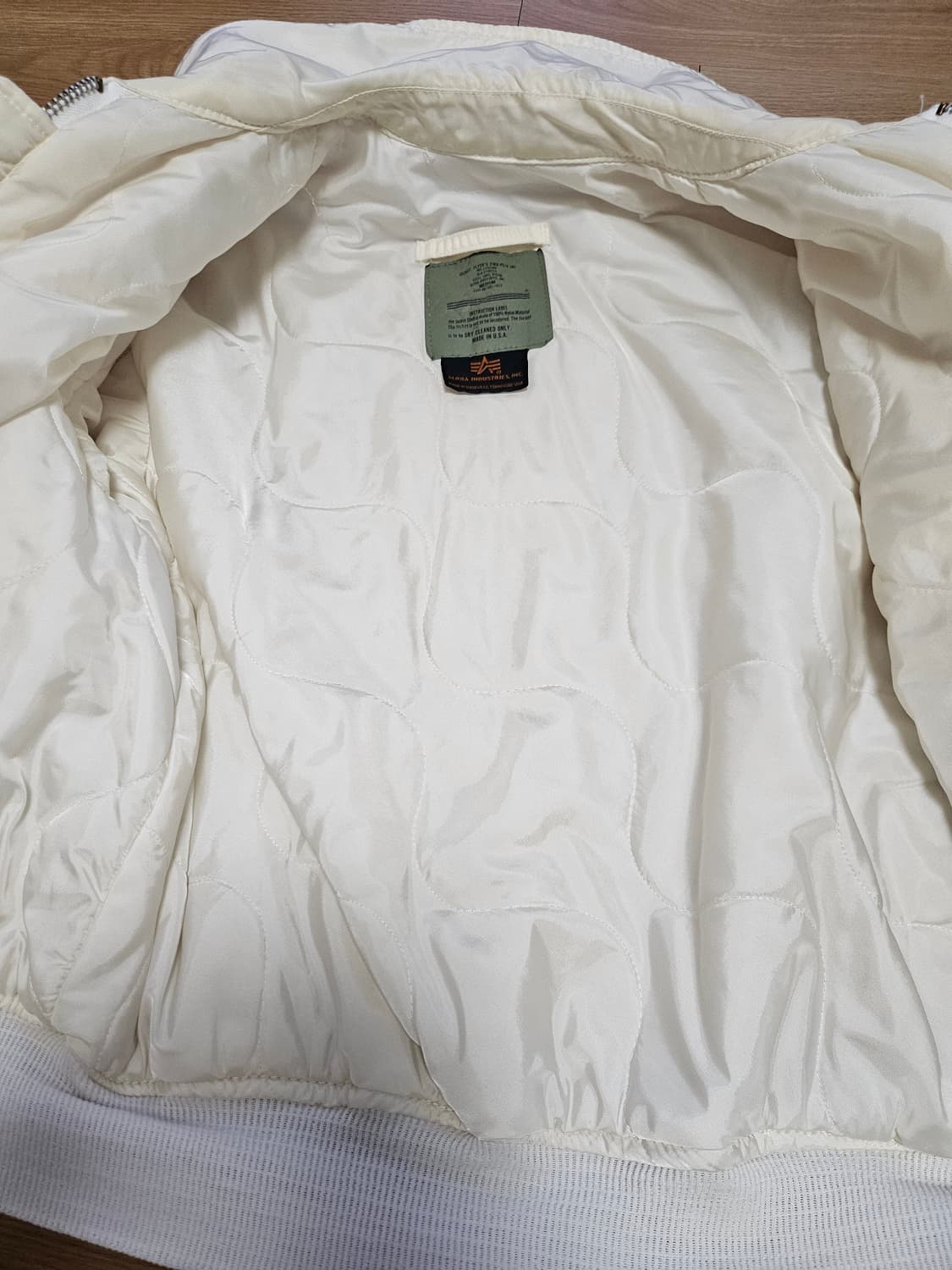 알파인더스트리 cwu-45/p 봄버 M사이즈 상품이미지4