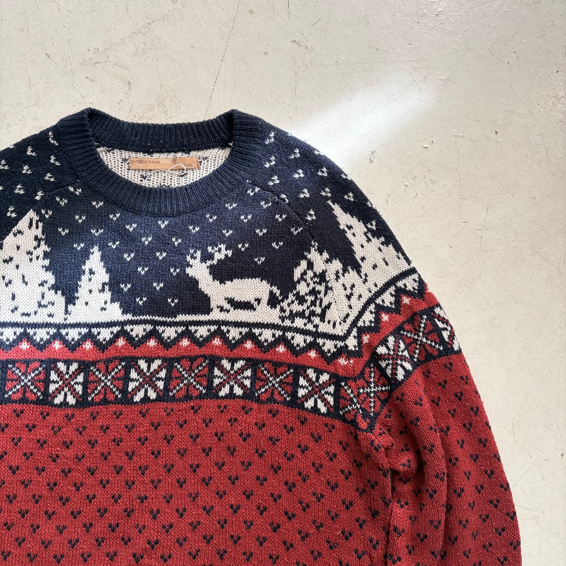 PIAZZA ITALIAMAN 빈티지 니트 스웨터 M 상품이미지2