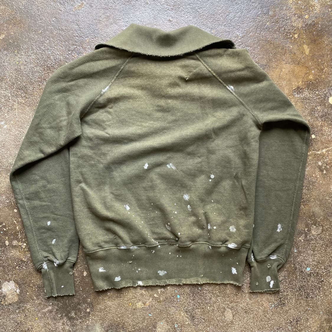 (2) 캐피탈 데미지 페인팅 스웻셔츠 상품이미지5