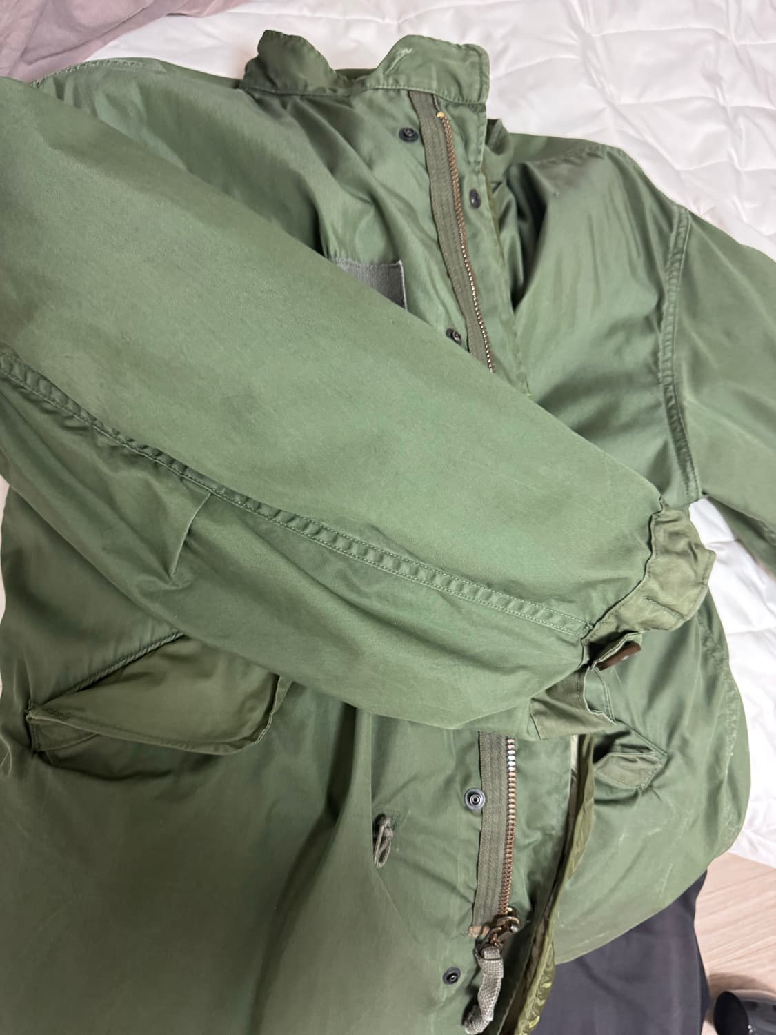 80s OG M65 피쉬테일 개파카 오리지날 M 풀세트 상품이미지8