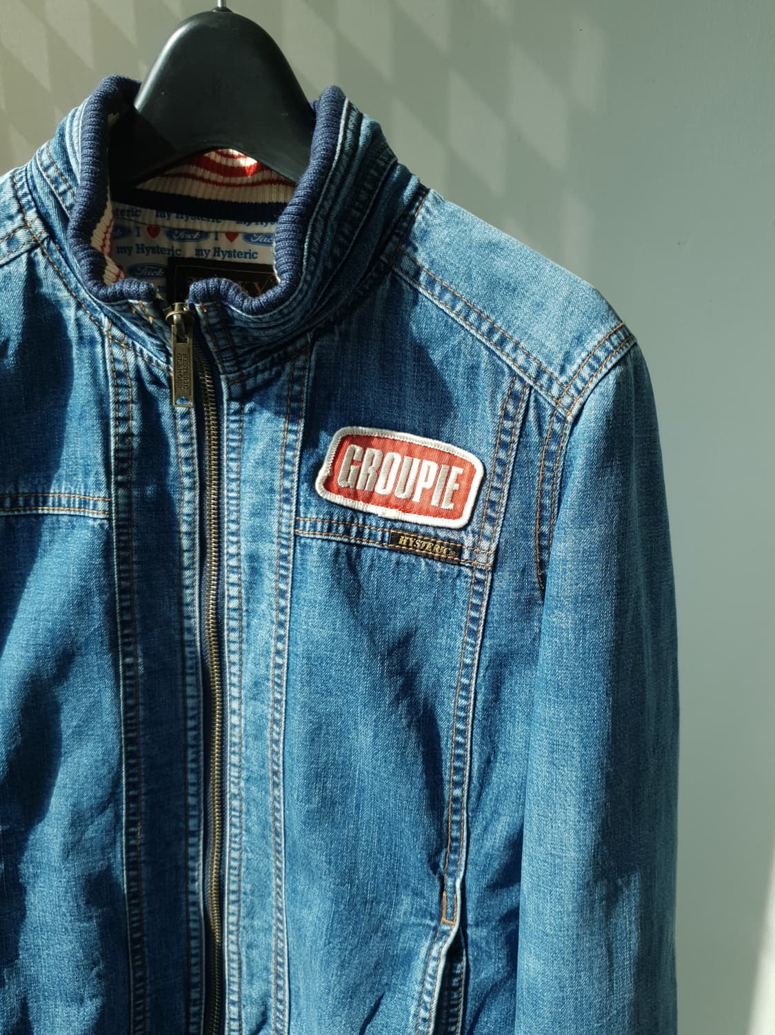 90s Hysteric Glamour "KINKY" Denim JK 상품이미지4