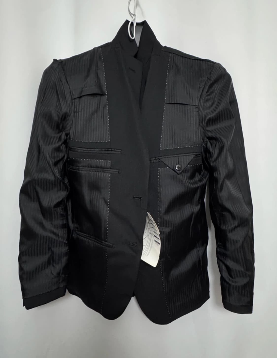 슬림핏 검정 정장 세트 새제품 상품이미지3