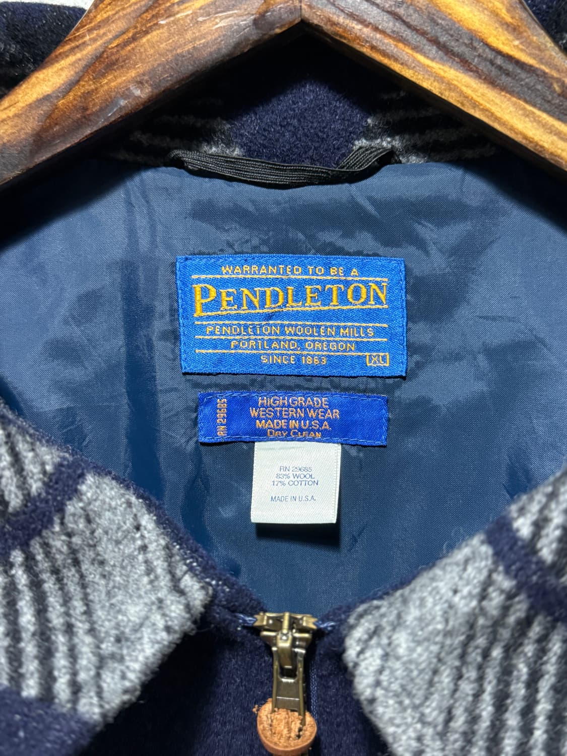 펜들턴 Pendlton 나바호 패턴 하이그래이드 웨스턴웨어 점퍼 네이티브 상품이미지3