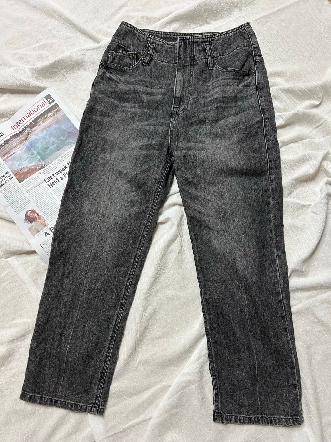 System 흑청 여성 데님 팬츠 상품이미지6