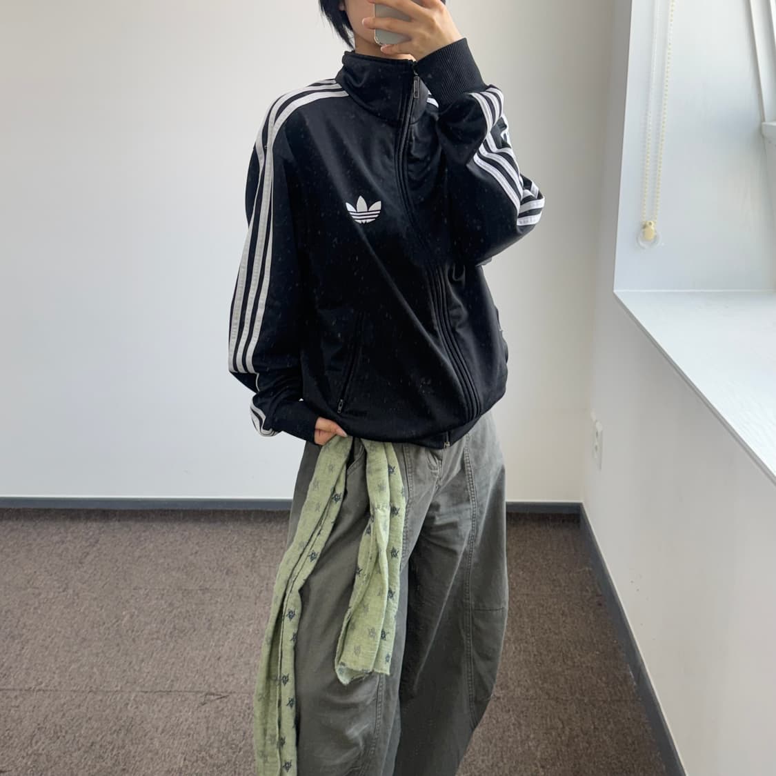 Adidas 아디다스 블랙 구파 져지 상품이미지2