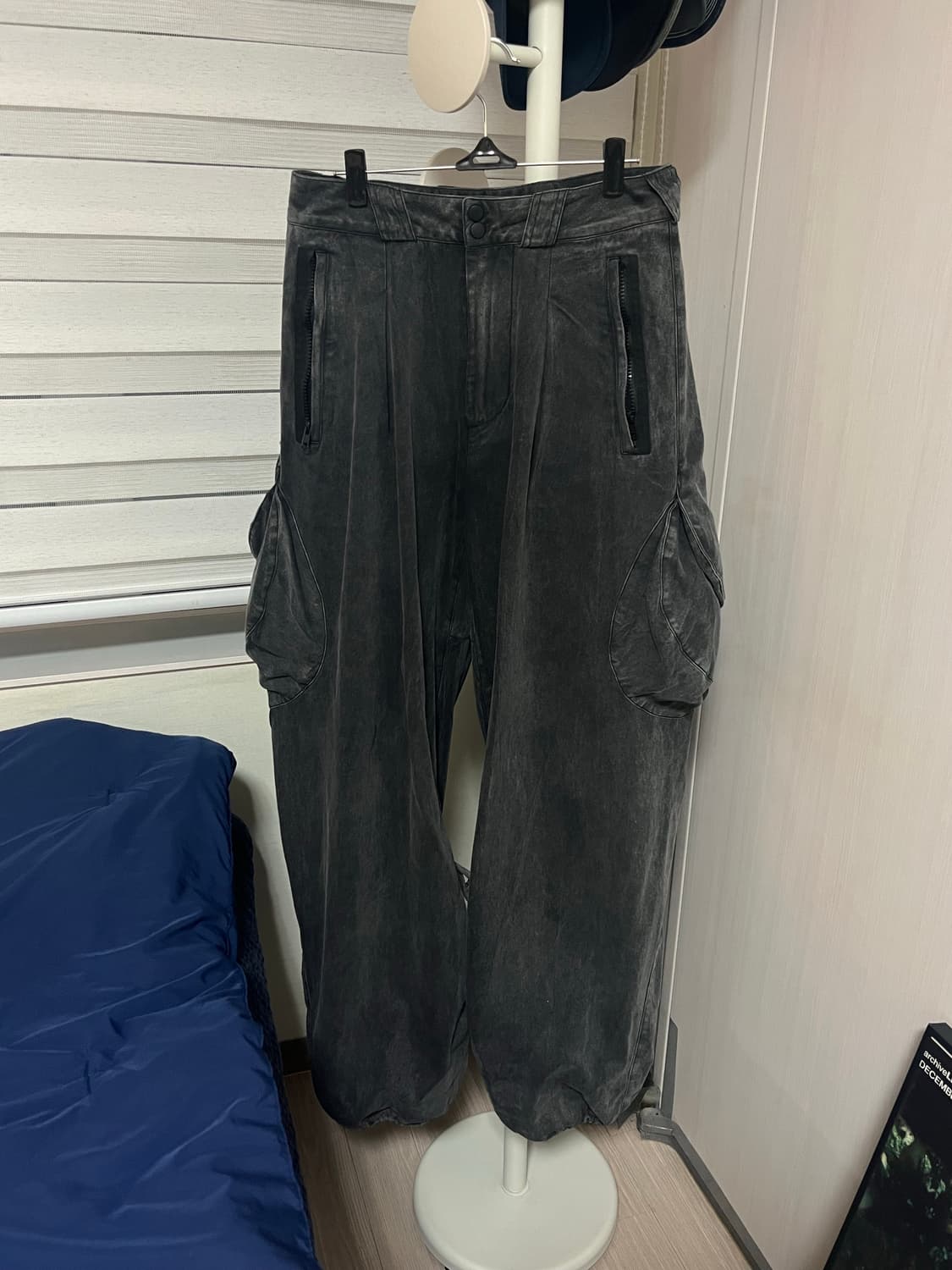 Hyeinseo 워시드 카고팬츠 1사이즈 상품이미지1