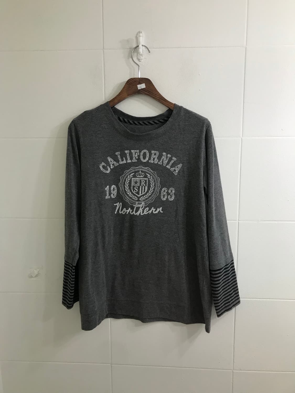 엑시즈팜 네이비 그레이 너드 모리 니혼진 리버시블 코디세트 상품이미지9