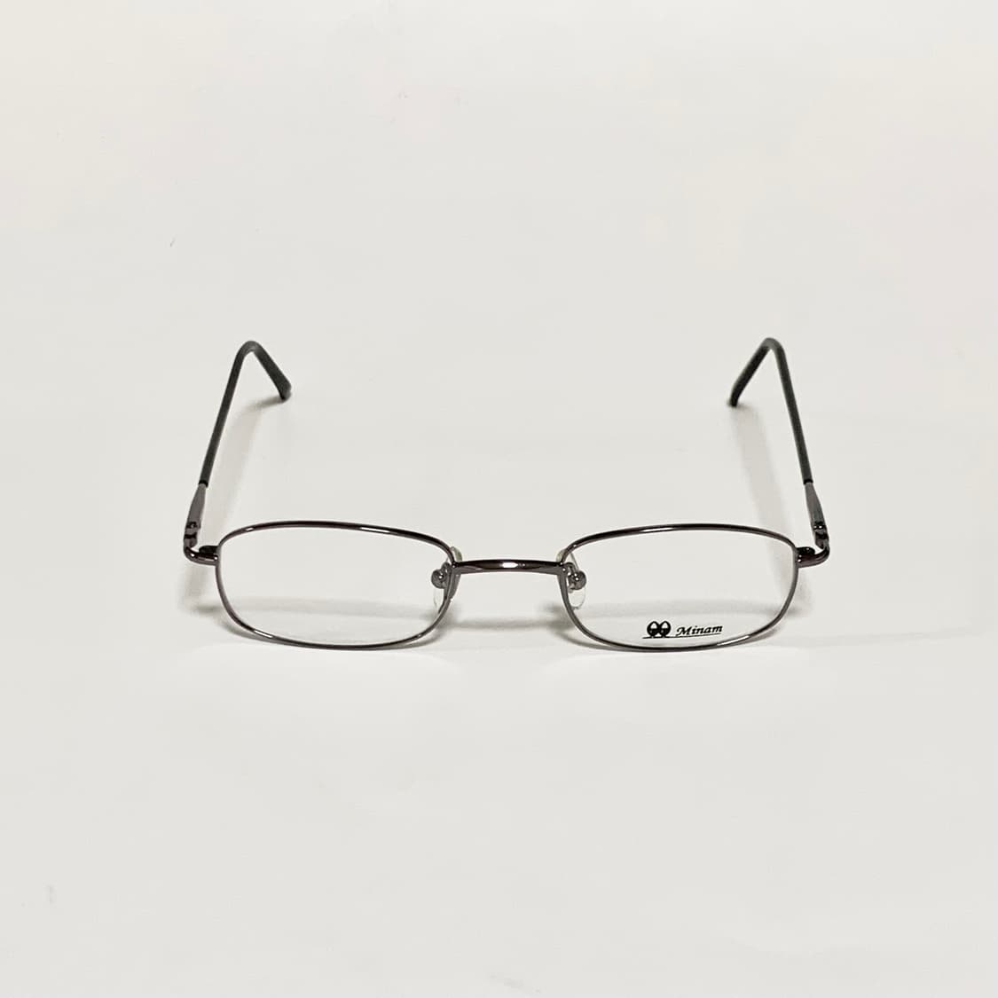 937 데드스탁 건메탈 슬림 사각 안경테 기본 데일리 메탈 안경 가벼운  상품이미지2