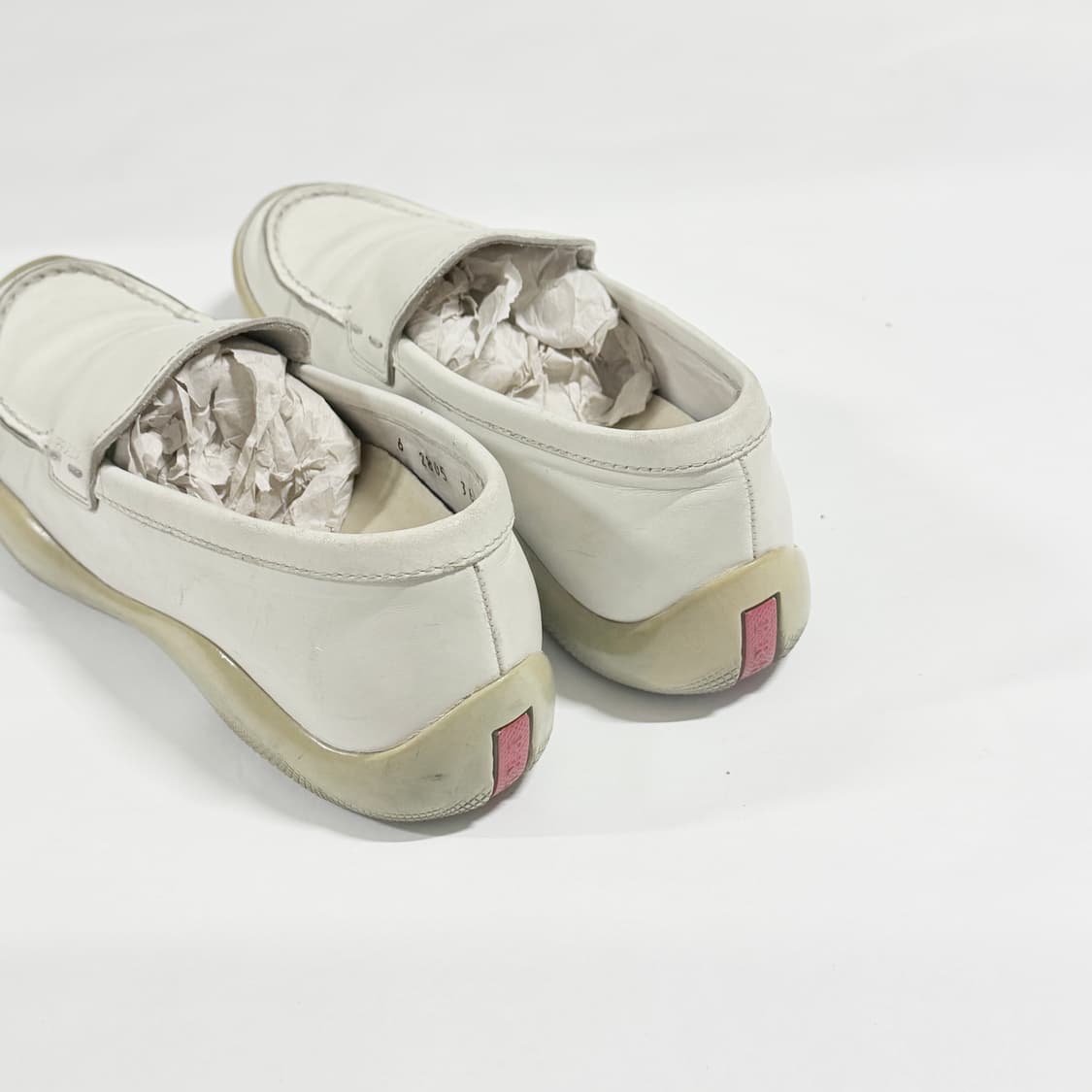 프라다 스포츠 아이보리 로퍼 상품이미지2