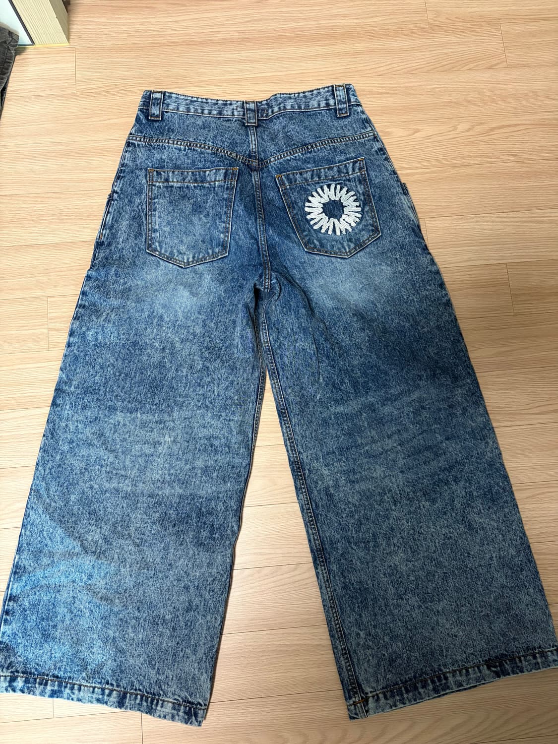 999휴머니티 빅포켓 배기 진스 상품이미지2