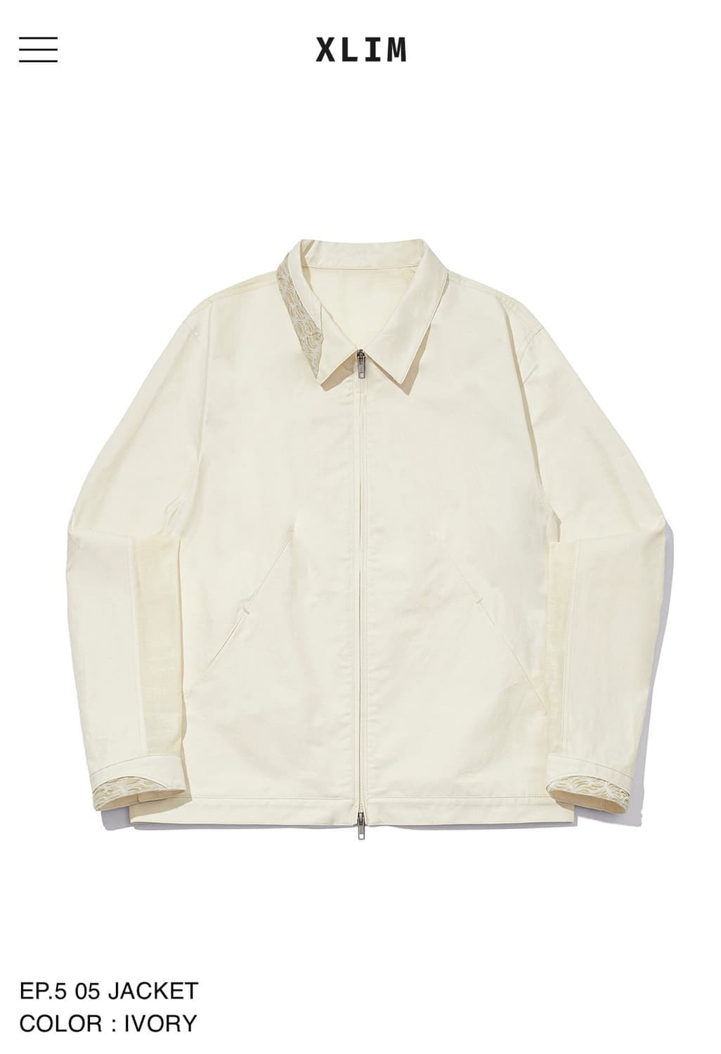 xlim ep5 jacket 3사이즈 상품이미지1
