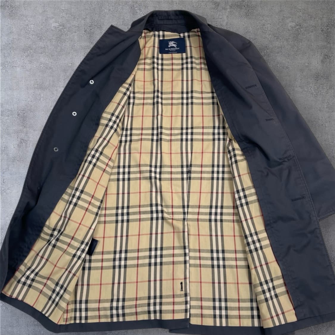 버버리 Burberry 다크차콜  런던 클래식 싱글 맥코트 롱코트 46 상품이미지4