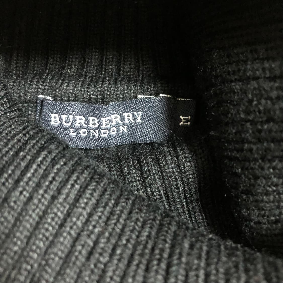 Vintage 💿 BURBERRY patch blac 상품이미지8