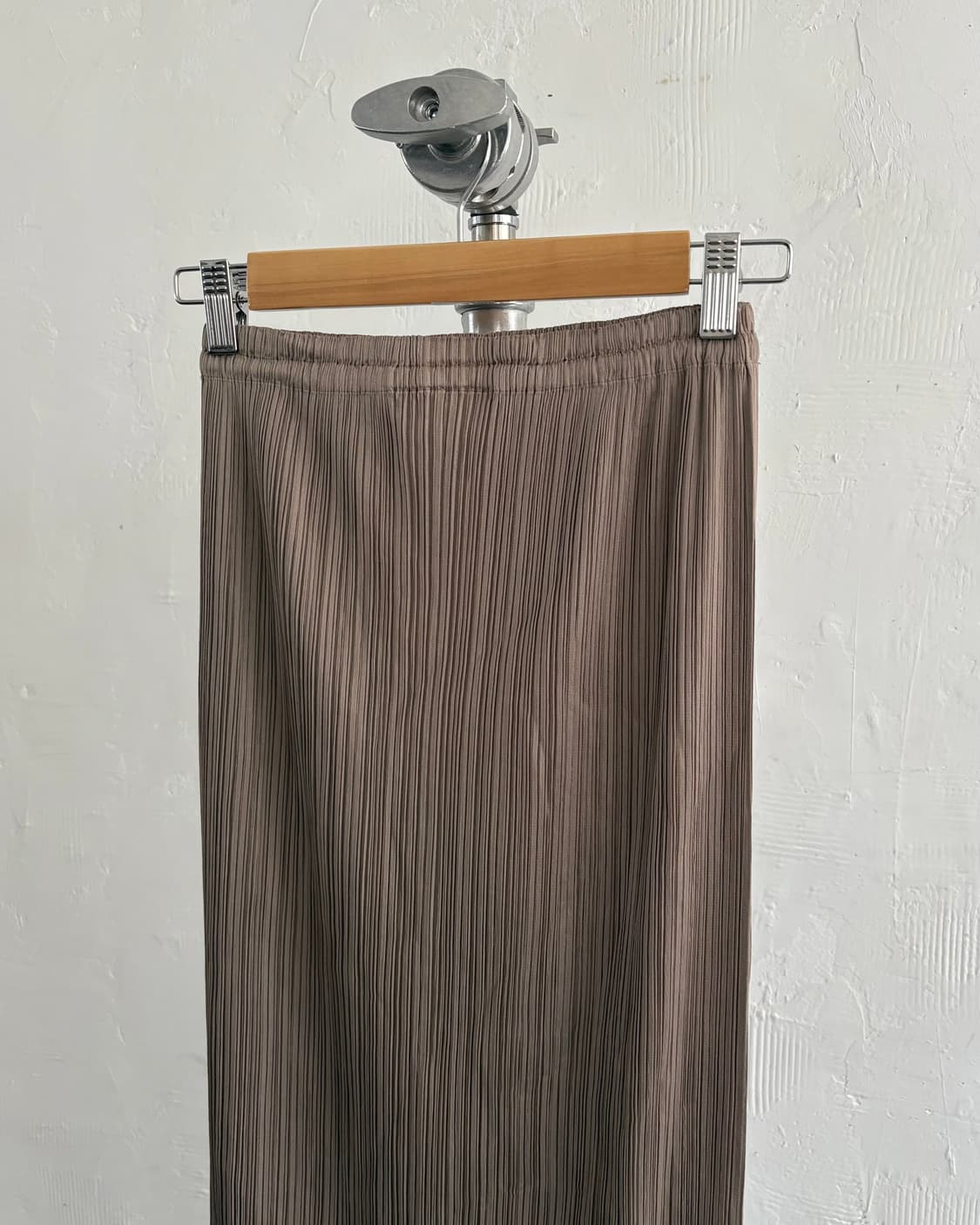 PLEATS PLEASE 플리츠플리즈 라이트 브라운 플리츠 스커트 상품이미지2