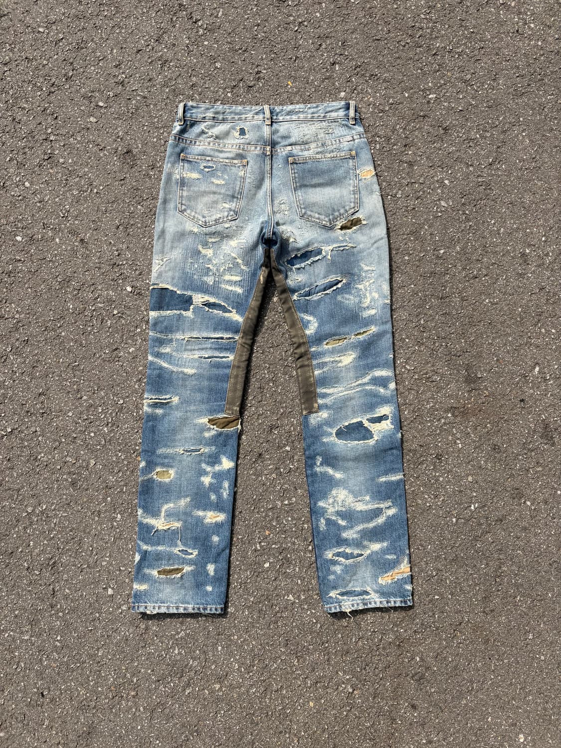 Givenchy moleskin distressed denim 상품이미지4