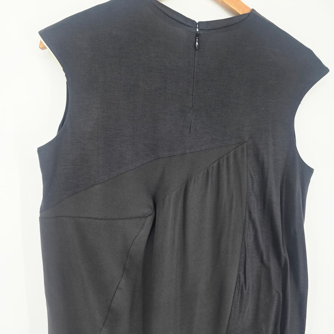 KUHO  짙은 회색 민소매 롱 블라우스 미니 원피스 S 상품이미지8