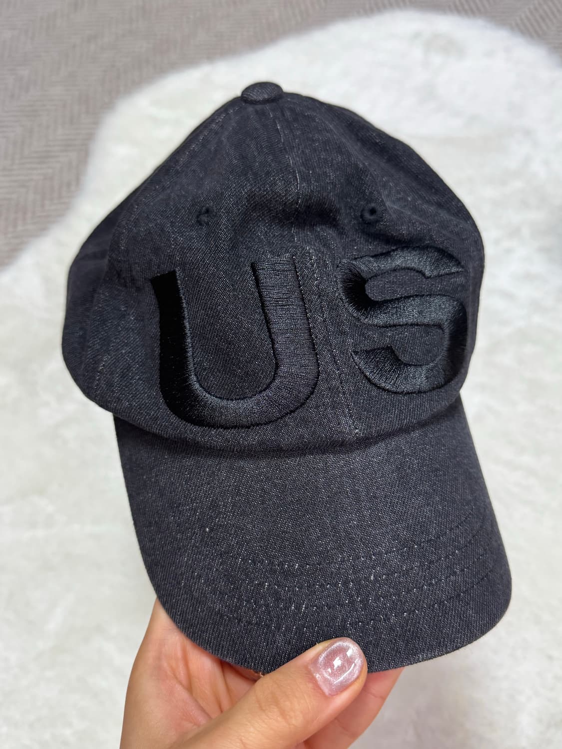 seo 흑청 데님 볼캡 상품이미지2