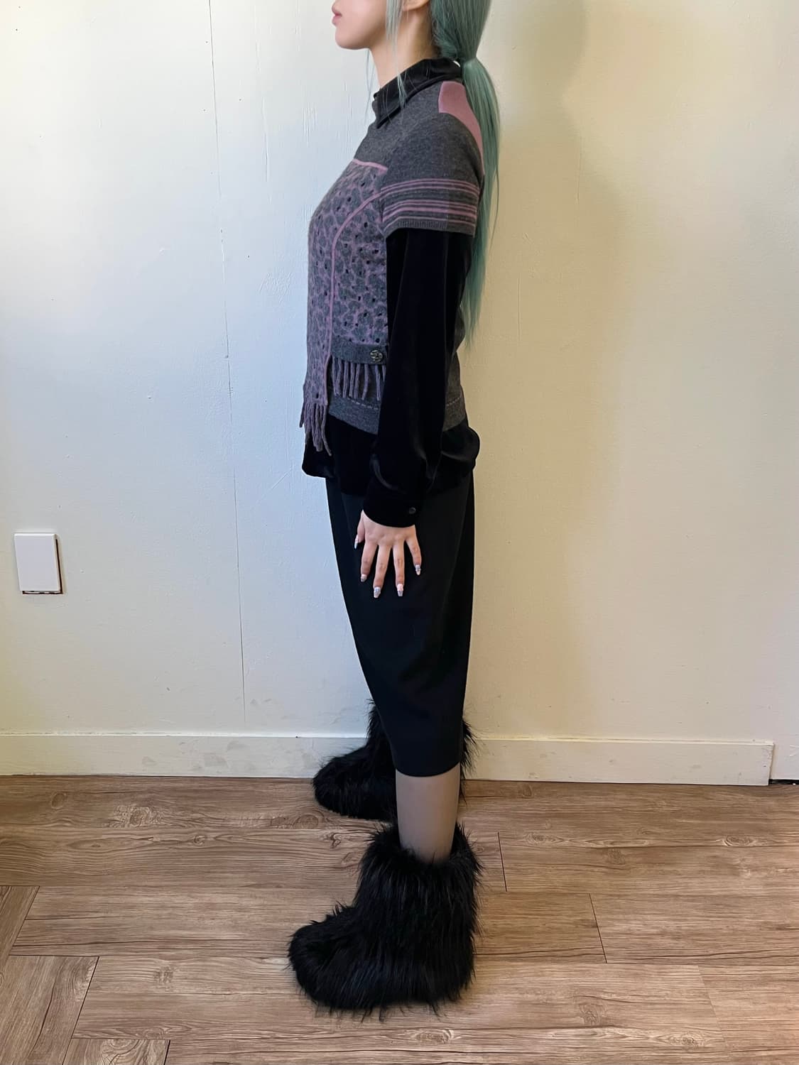 GIVENCHY 포켓 울 스커트 상품이미지8